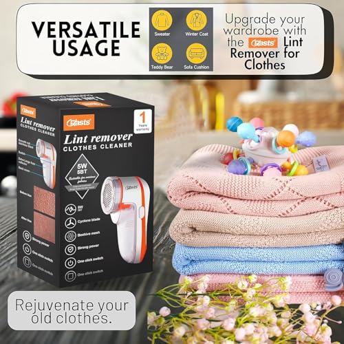 Crasts Lint Remover - Fabric Shaver, Tint and Dust Remover for Clothes, Electric Lint Shaver for Woolen Garments (Multicolor) - Image 3