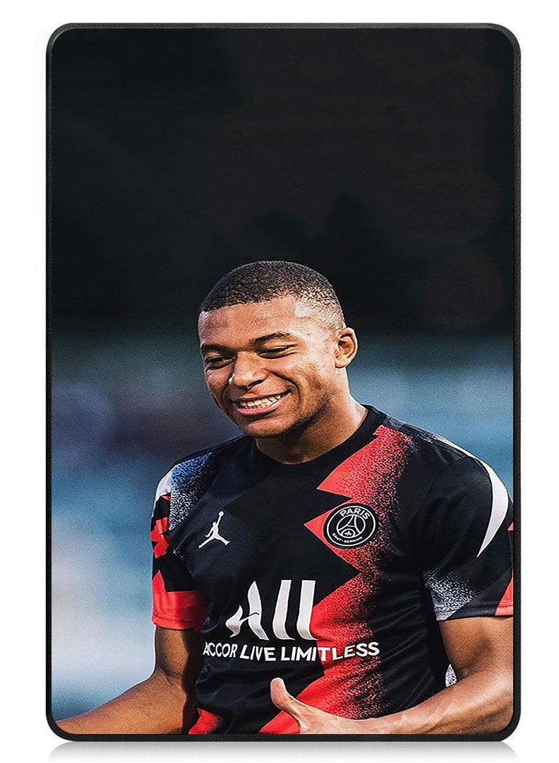 Theodor Protective Flip Case For Lenovo Tab M9 (2023) With Trifold Stand Auto Wake Sleep Shockproof Cover Mbappe 1 - Image 1