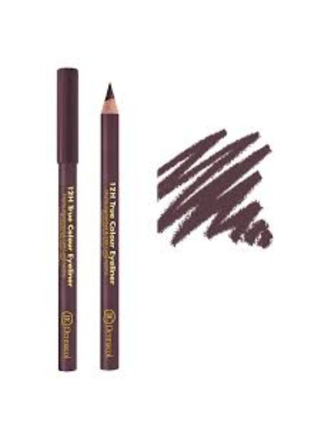 Dermacol 12h True Color Eyeliner 10 Dark Mauve 2g - Image 2