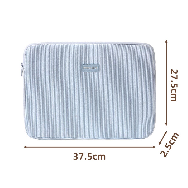 New Laptop Sleeve Notebook Protective Cover Velvet 14inch / 15.6inch Laptop Sleeve - Image 1