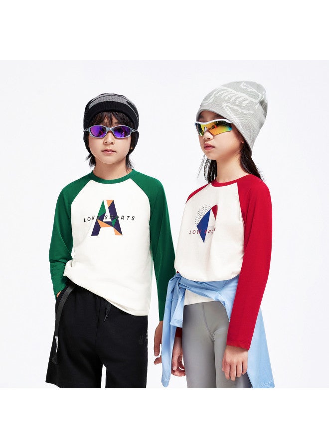 Annil سويت شيرت محبوك بأكمام طويلة وياقة دائرية للأطفال - مجموعة خريف 2025 الجديدة (للجنسين) - Image 4