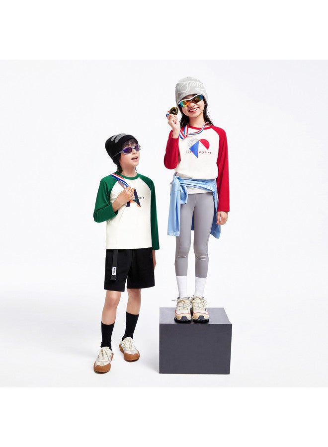 Annil سويت شيرت محبوك بأكمام طويلة وياقة دائرية للأطفال - مجموعة خريف 2025 الجديدة (للجنسين) - Image 5