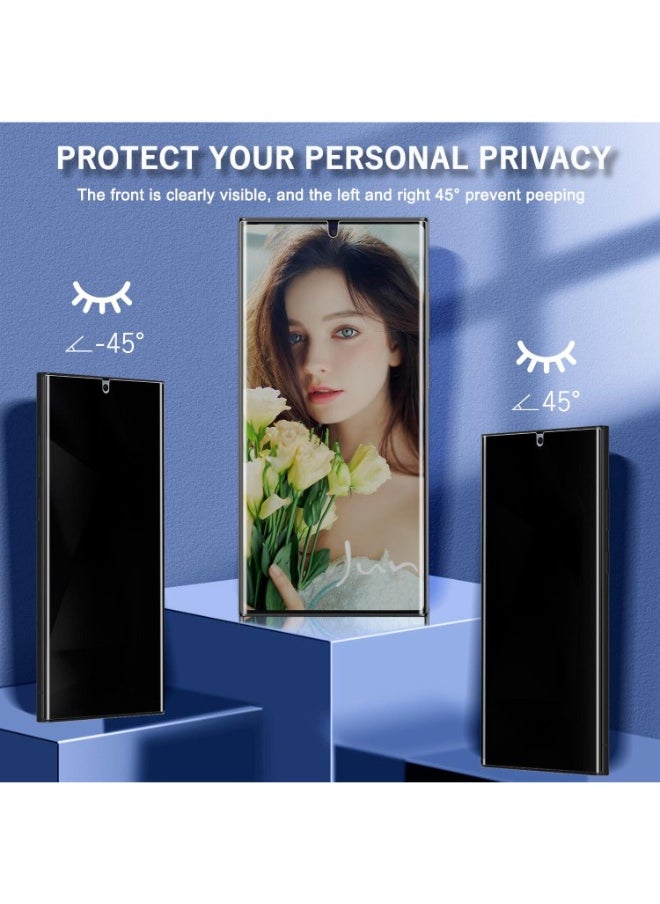 Generic - Fit - Privacy nano screen protector for Samsung Galaxy S25 Ultra, with full coverage from edge to edge (matte, anti-dust, anti-fingerprint) - Image 1