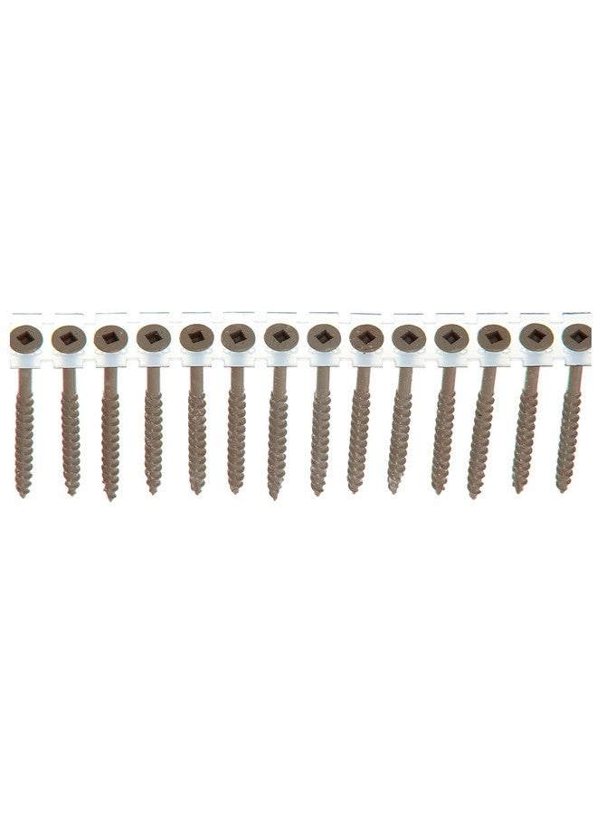 Senco Senco Duraspin Screw Number 8 by 2-1/2-Inch All Purpose Exterior Wood Collated Screw (800 per Box) (08D250W)  - Image 2