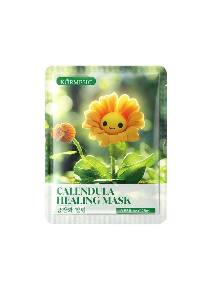Kormesic Calendula Essence Mask - 25ml x 5 Sheets  - Image 1