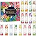 VISRIE 16 Pack Lip Balm, Natural Lip Balm Bulk with Vitamin E and Coconut Oil, Bulk Moisturizing Lip Balms for Dry Lips-16 Flavors - Image 2