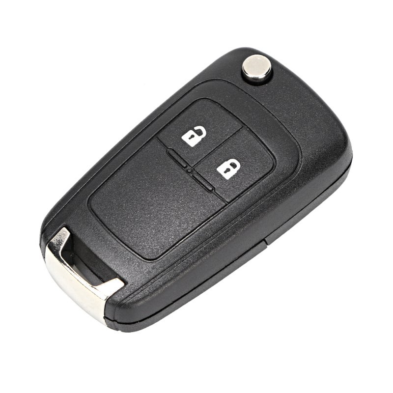 Car Key Shell Case 2-Button Flip Replacement - Durable ABS Material Key Fob Case for Vauxhall Opel Astra Insignia - Image 4