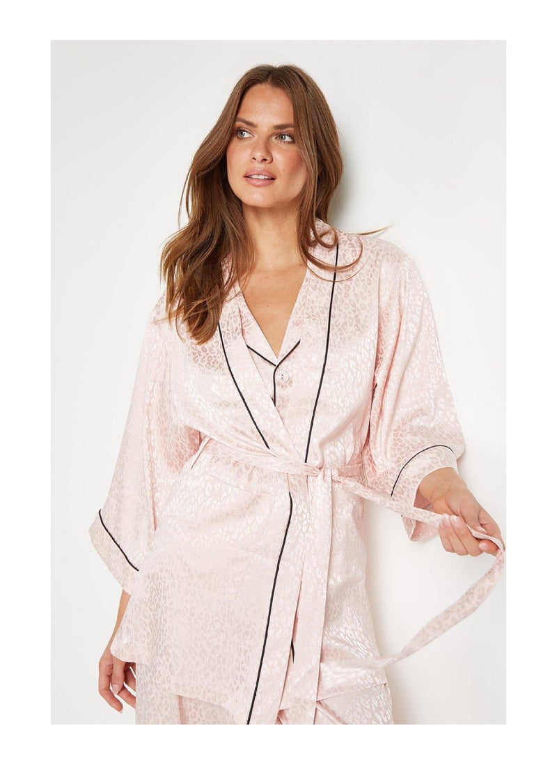 Wallis - Satin Jacquard Robe - Image 1