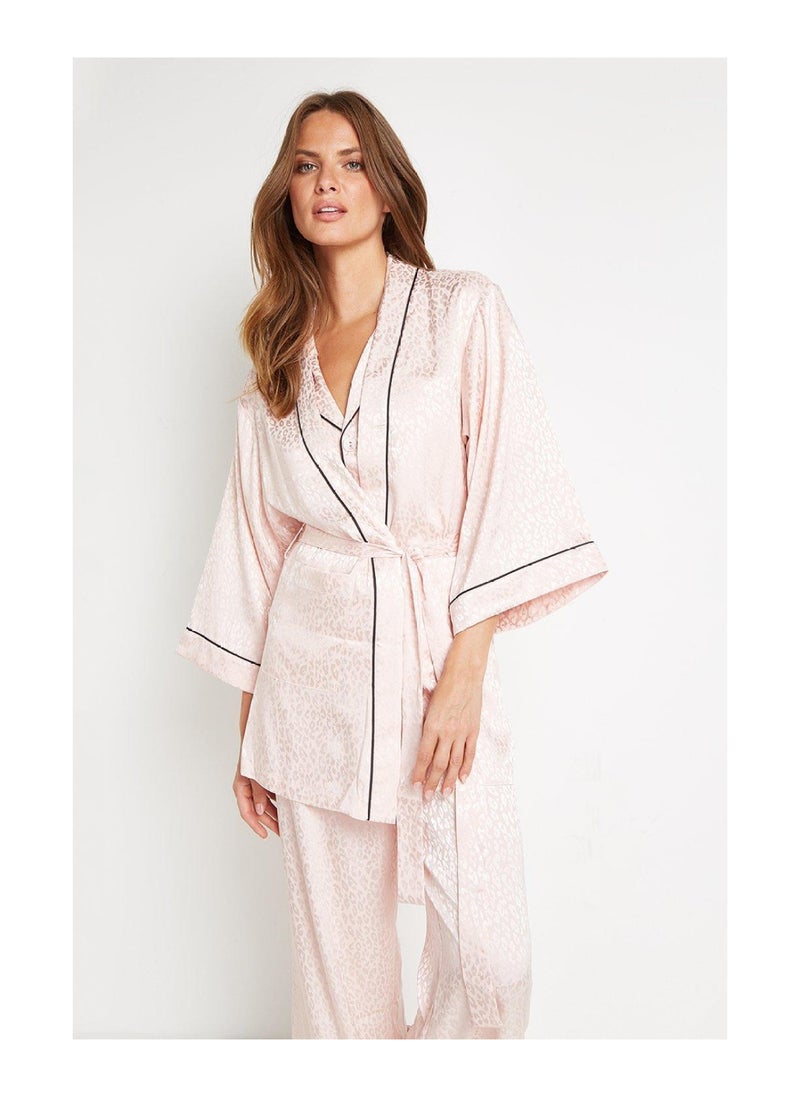 Wallis - Satin Jacquard Robe - Image 1