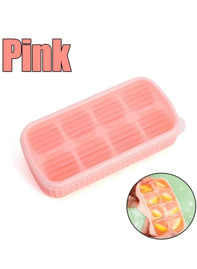 wowofa 8 Grid Ice Cube Mold Square Tray Food Grade Silicone Soft Bottom DIY Ice Blocks Maker Box Model Reusable Tool Pub Wine Summer - Image 1