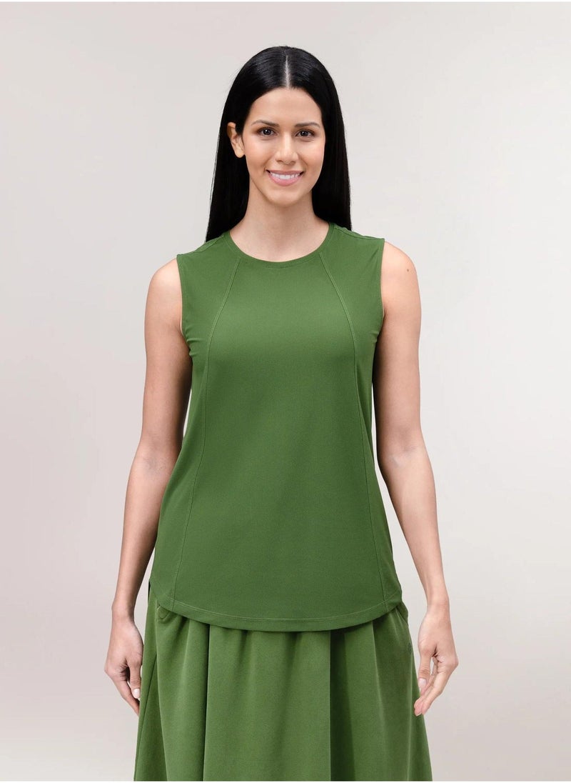 Kayanee Twirl Sleeveless Top - Image 1