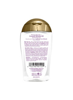 Ogx Extra Strength Damage Remedy + Coconut Miracle Oil Penetrating Hair Oil Treatment Hydrating Antifrizz Oil For Coarse Dry Hair Parabenfree Sulfatedsurfactants Free 3.3 Fl Oz  - Image 2