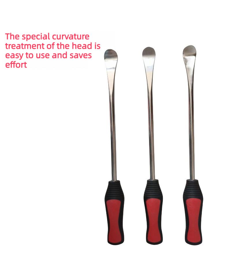 Heavy Duty Tire Lever Spoon Shaped Flat Pry Bar 30cm 11 8in Essential Tool for Motorcycle And Car Tire Repairs Must Have for Mechanics - Image 1