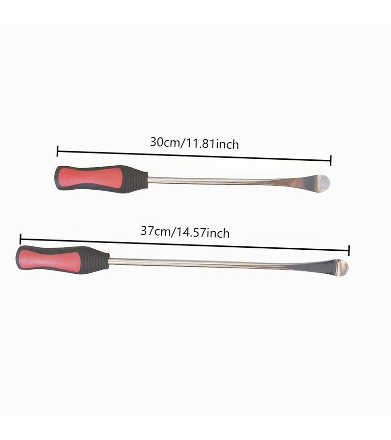 Heavy Duty Tire Lever Spoon Shaped Flat Pry Bar 30cm 11 8in Essential Tool for Motorcycle And Car Tire Repairs Must Have for Mechanics - Image 3