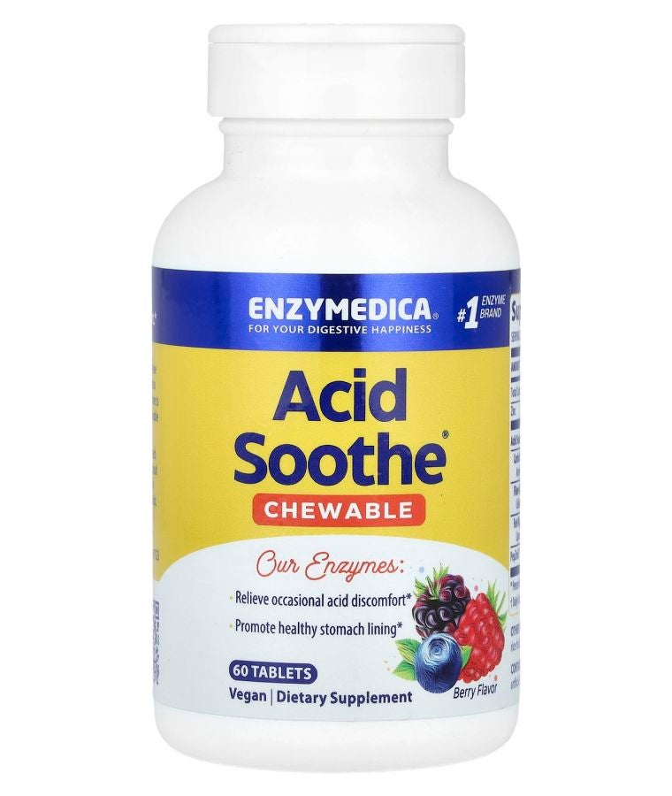 ENZYMEDICA Acid Soothe® Chewable Berry 60 Tablets