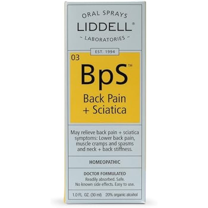 Liddell Homeopathic Back Pain Spray, 1 Ounce - Image 3