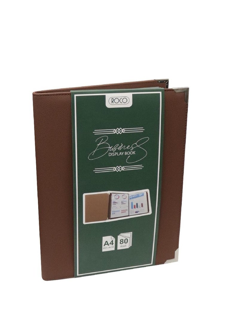 روكو كتاب عرض 80 جيبًا A4 - Image 1