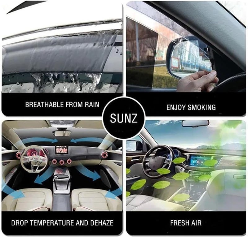 DEMULAX Window Visor Deflector for Nissan Models - Image 3