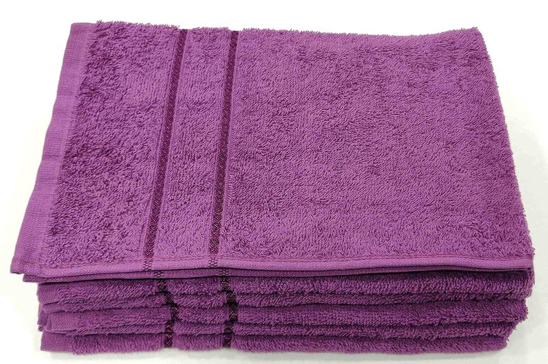 Bombay Dyeing Flora Napkin (Set of 06) (Purple) - Image 1