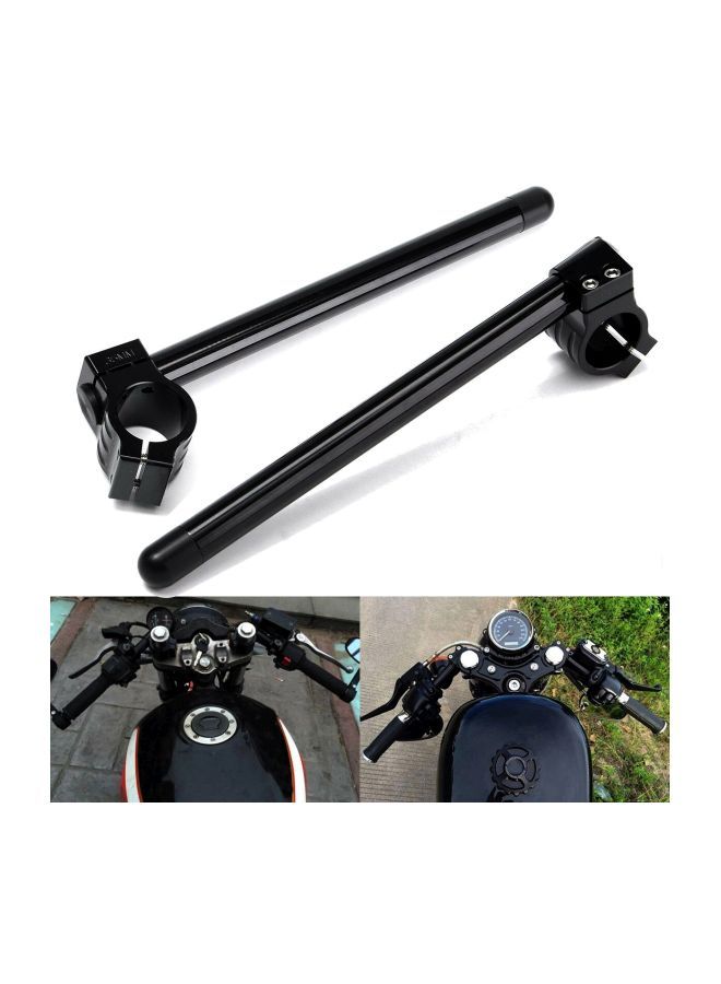 Loquat Pair Of Handlebar Clip-On Fork Tube For Cafe Racer Bike - Image 2
