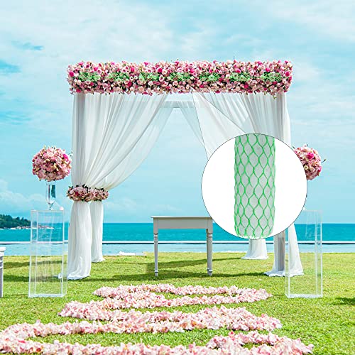 Wehhbtye 14 Piece Floral Foam Garland for Flowers,9.2Ft Flower Sponge Blocks Kit,Absorption Flower Holder Arch Door,Floral Craft Dry Foam Bricks,Green Floral Foam Arrangement for Home Wedding Garden - Image 5