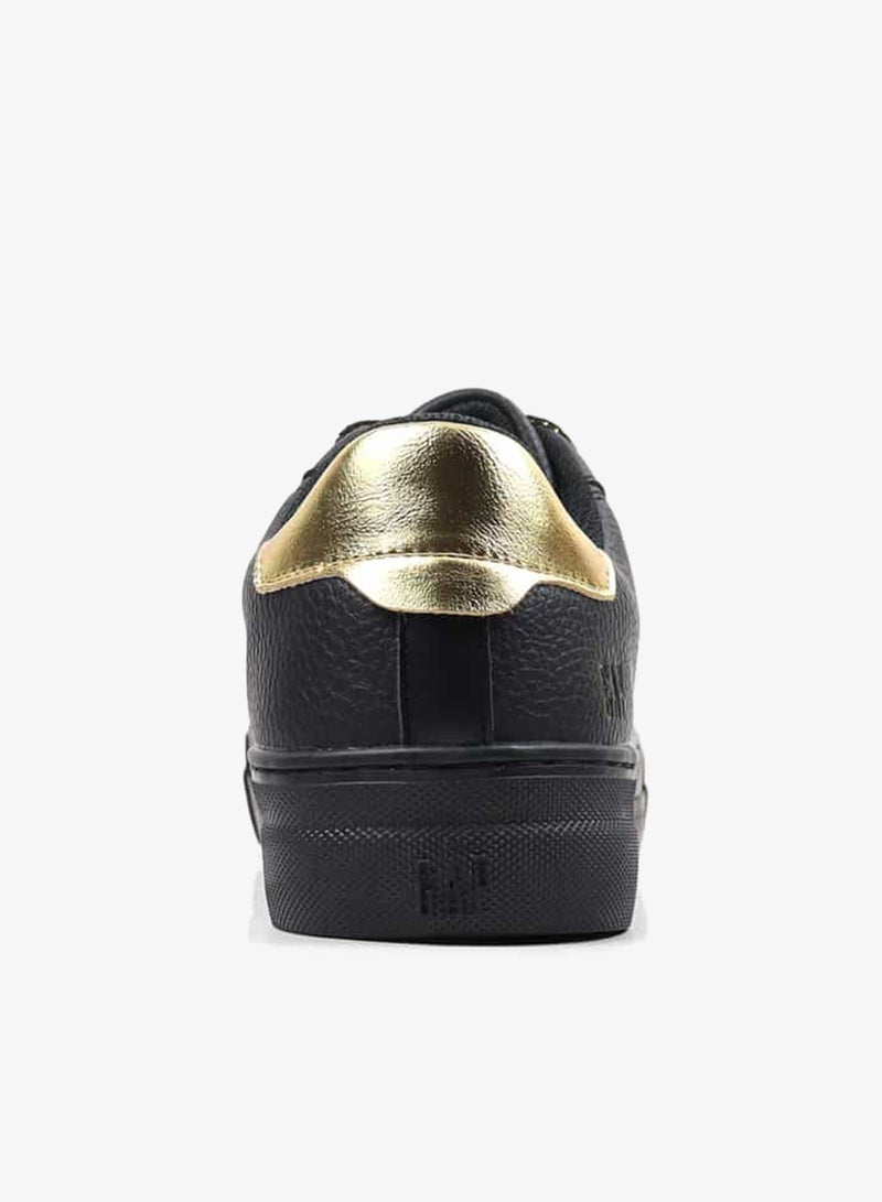 جاب سنيكرز نسائي برباط وكاحل منخفض بتفاصيل متباينة - Image 3