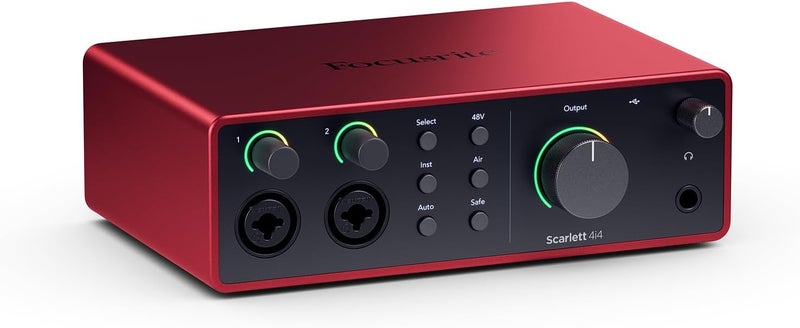 Focusrite Scarlett 4i4 4th Gen Audio Interface - Image 1