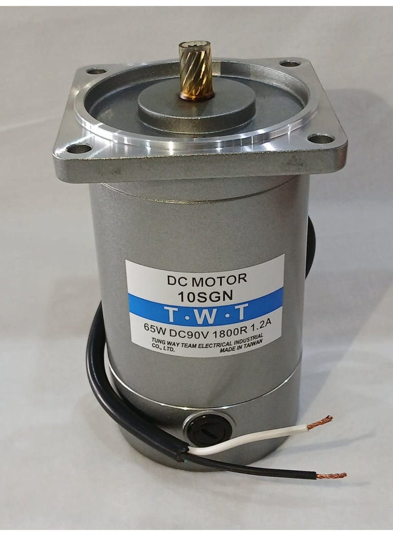 1800RPMمحرك تيار مستمر موديل 10SGN DC90V 65W - Image 1