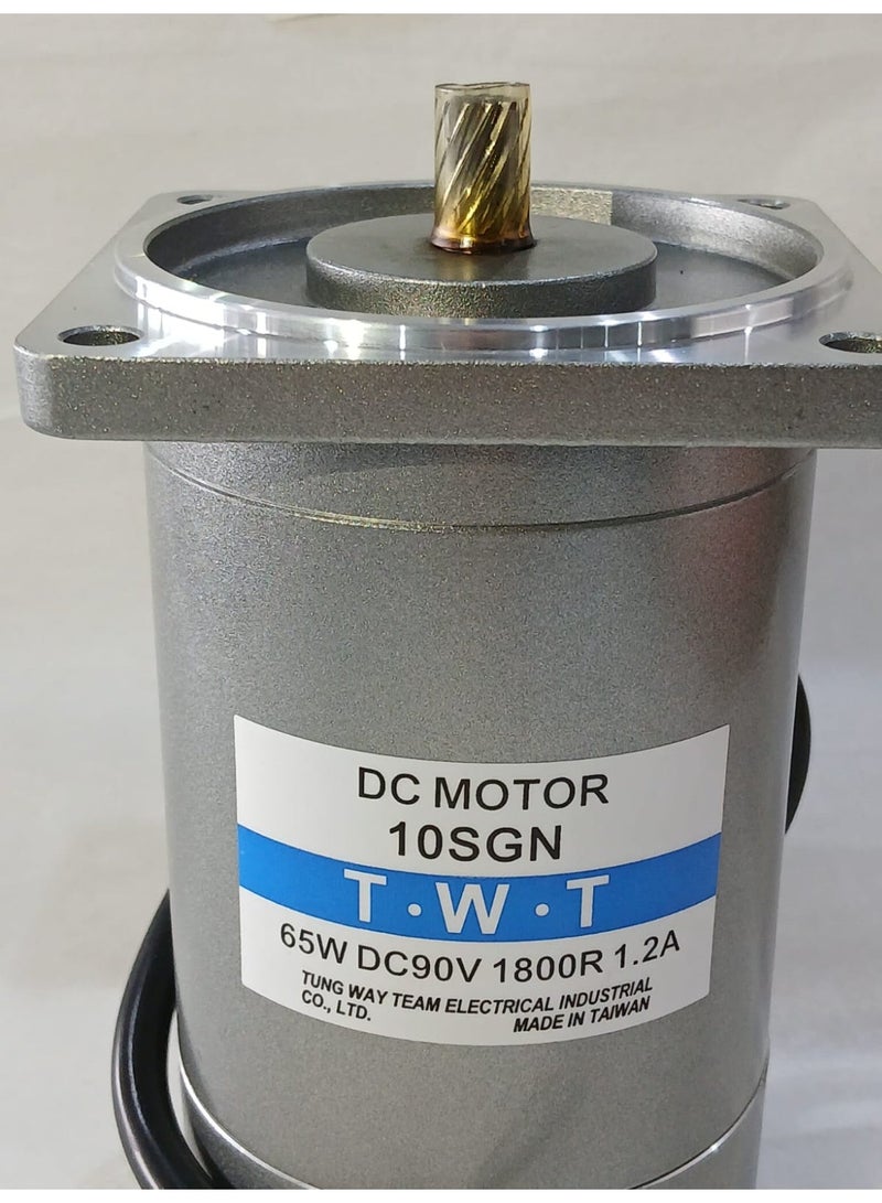 1800RPMمحرك تيار مستمر موديل 10SGN DC90V 65W - Image 3