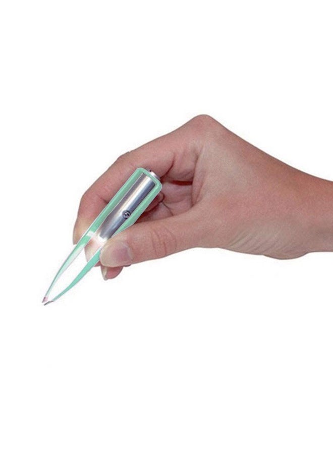 1st Choice 1st Choice 3 Stainless Steel Make Up LED Light Eyelash Eyebrow Hair Removal Lighted Tweezer  - Image 2