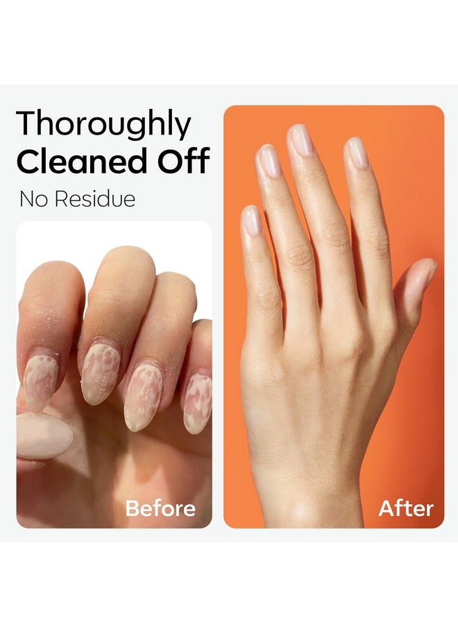 modelones - Modelones Nail Polish Remover PleaSCENT Ultra-Powerful Acetone Gel Nail Polish Remover Enriched with Jojoba Oil Nails Removes for Nail Glue Acrylic Dip Powder Nails Remover for Home Salon(8 FL.Oz.) - Image 1