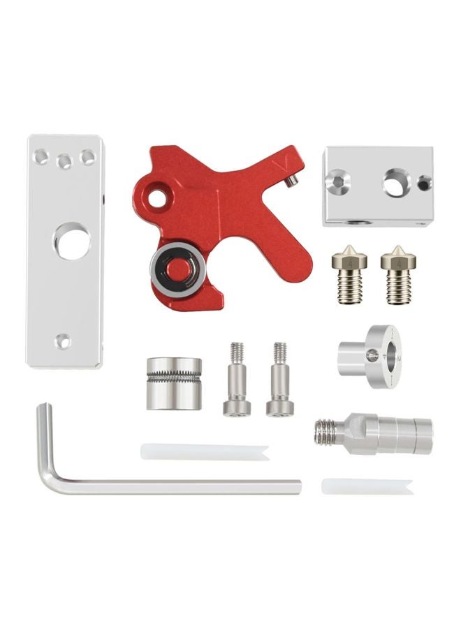 NIBEMINENT 3D Printer Part Set Red/Silver  - Image 1