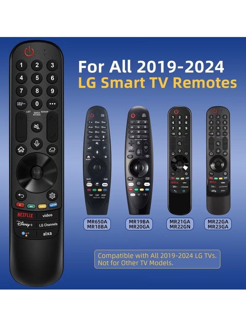 جهاز التحكم عن بُعد السحري العالمي لأجهزة تلفزيون LG الذكية من 2019 إلى 2024 - Image 2