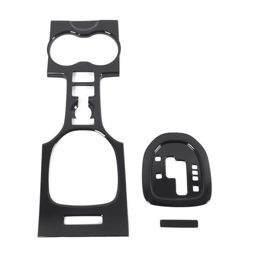HAPPYHORSE Central Control Gear Shift Panel Trim Cover Compatible with Pontiac G8 08-09/Holden Commodore 06-12 ABS Central Control armrest Panel Cover Gear Shifter Panel Cover Decorative (Piano Black) - Image 1