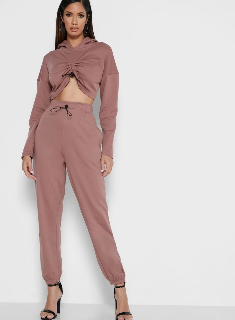 PUBLIC DESIRE Tie Waist Sweatpants