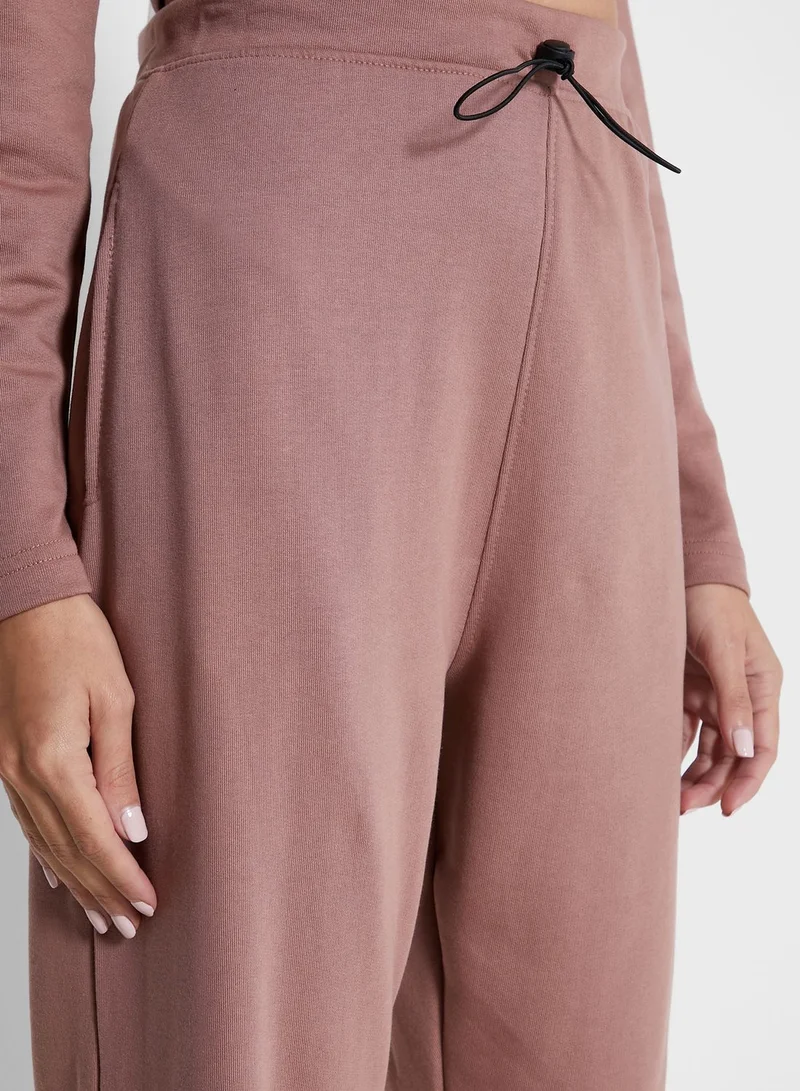 PUBLIC DESIRE Tie Waist Sweatpants