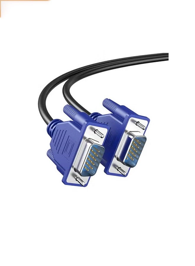 Taimi VGA Male To Male Cable 1.8m - Black/Blue - Image 1