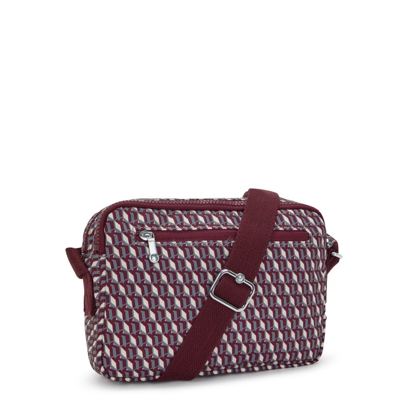 kipling Abanu M 3Dk Wine Medium Crossbody - Image 2