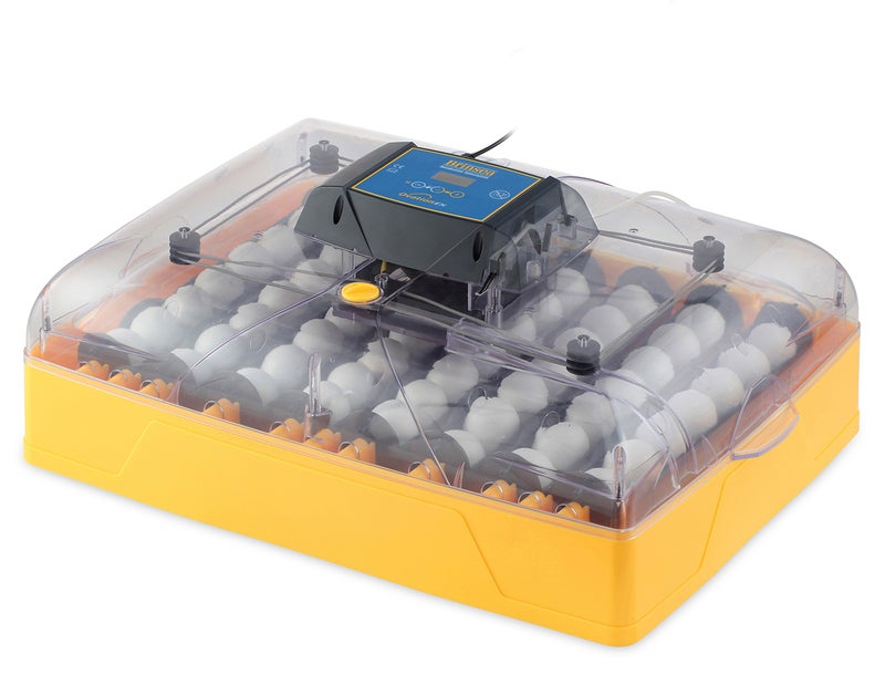 Brinsea Ovation 56 EX Egg Incubator With Automatic Humidity Control and Egg Turning for Hatching 56 Chicken, Duck, Other Bird Eggs, Precision Digital Controls, Temperature Alarms - Image 1