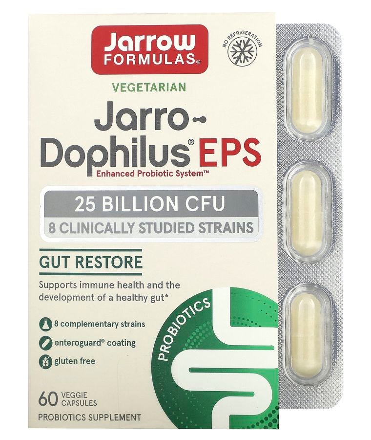 jarrow formulas Jarro-Dophilus EPS 25 Billion CFU 60 Veggie Capsules