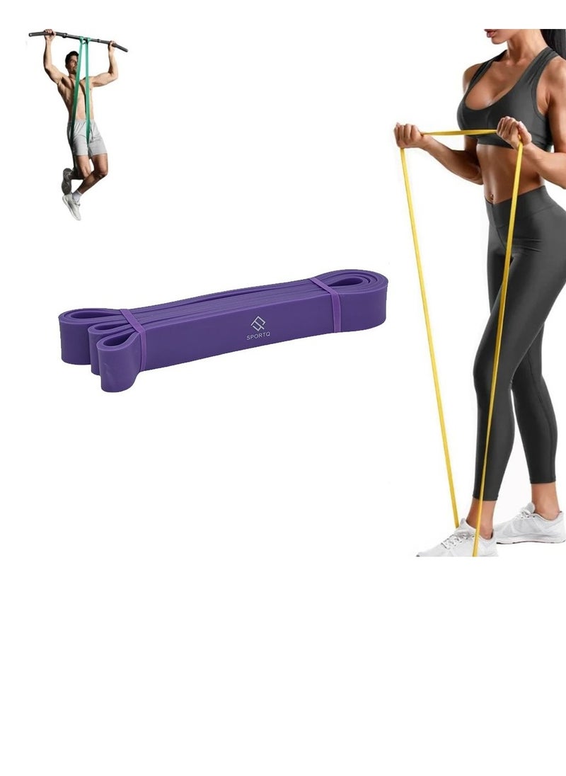 SportQ Resistance Band, Pull Up Bands, Pull Up Assistance Bands, Workout Bands, Exercise Bands, Resistance Bands Set for Legs, Working Out, Muscle Training, Physical Therapy, Shape Body, Men Women  - Image 1