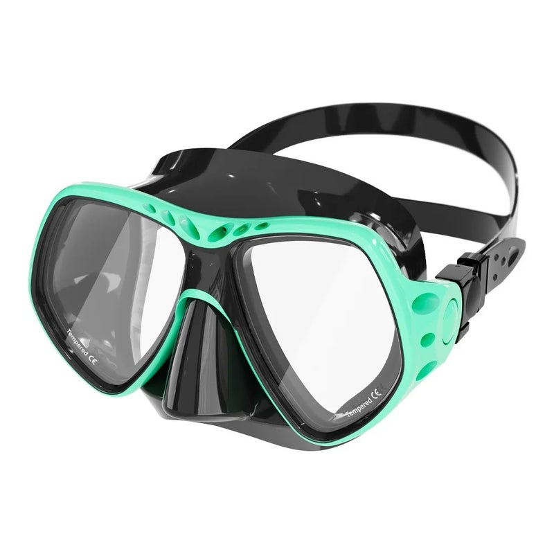 Bluejw Professional Myopia Diving Goggles & Snorkeling Mask Anti-fog Tempered Glass Lenses Silicone Material for Swimming Beach Use - Image 5