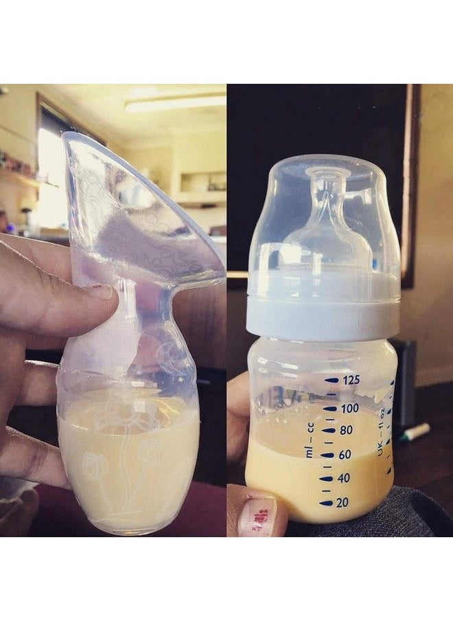 Bumblebee - Manual Breast Pump With Breastfeeding Milk Saver Stopper& Lid In Gift Box Food Grade Silicone - Image 1