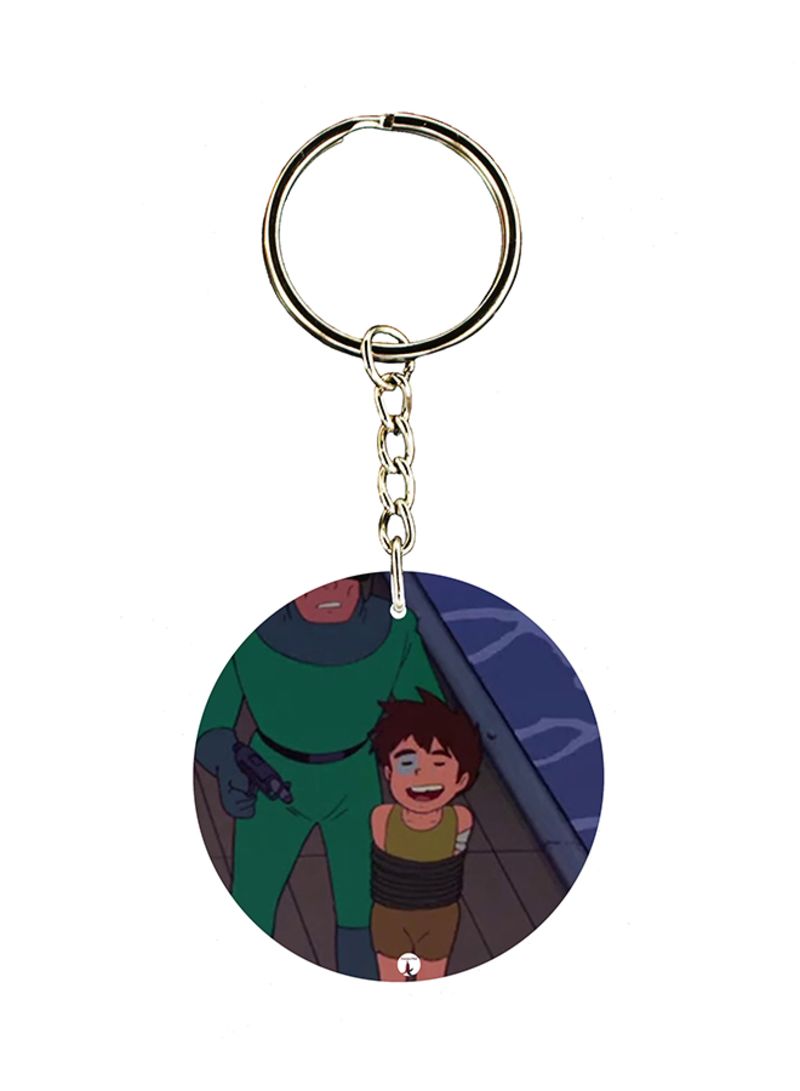 Adnan And Lina Anime Key Chain