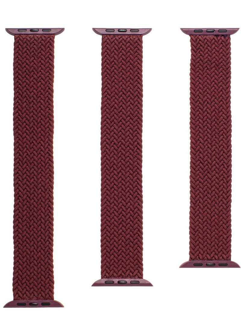 Gear4 Braided Apple Watch Series 8/7 (41mm), Series 6/SE/5/4 (40mm) and Series 3/2/1 (38mm) - Wine - Image 5