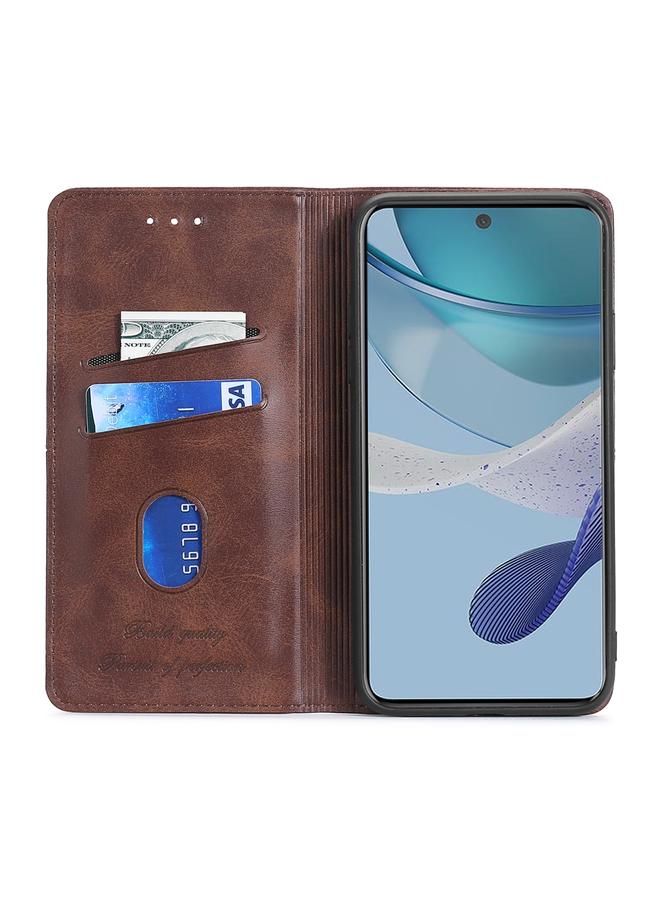 S-TOP Case For OnePlus Ace 2/11R Cow Texture Magnetic Horizontal Flip Leather Phone Case - Image 3