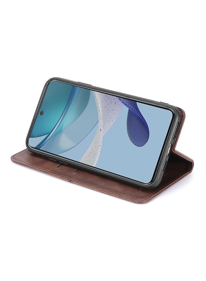 S-TOP Case For OnePlus Ace 2/11R Cow Texture Magnetic Horizontal Flip Leather Phone Case - Image 4