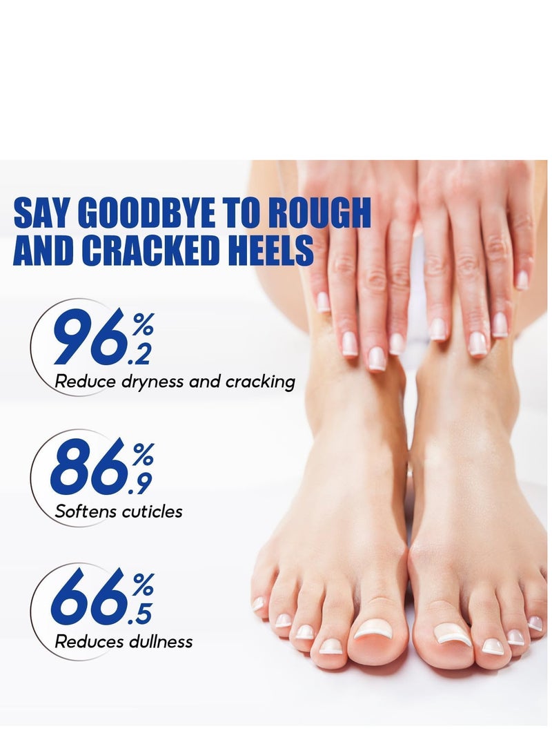 سوماكس كريم يوريا 60%، ترميم كعب القدم المتشقق لليدين والقدمين، تخفيف جفاف البشرة مع كريم القدم بقوة قصوى، علاج يوريا للعناية بالقدمين والجسم، 200 مل - Image 5