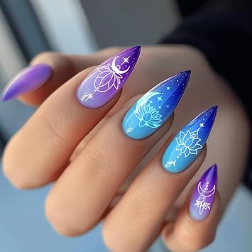 PH PandaHall 3pcs Astrolabe Nail Stamping Plates Moon Star Planet Nail Stamper Nail Art Stencils Print Nail Stencils Stainless Steel Nail Image Plates for Ramadan Nail Art Design Manicure Salon - Image 5