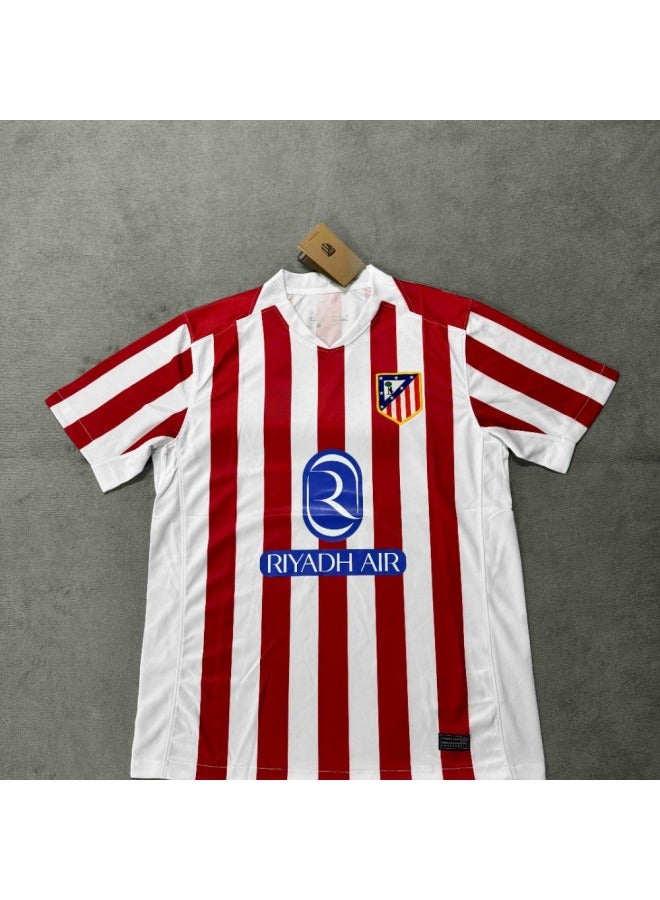 2526 Atletico Madrid Home Short Sleeve Football Jersey - Image 1